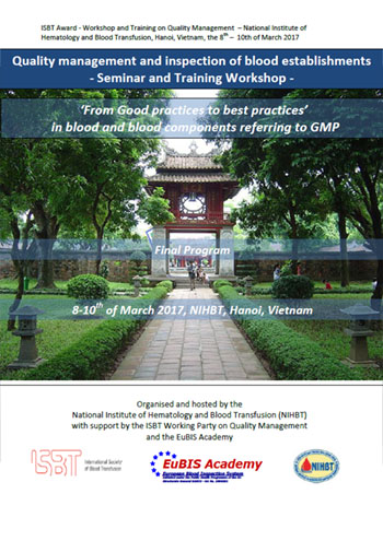 EuBIS course Vietnam, Hanoi, 8th - 10th of March 2017